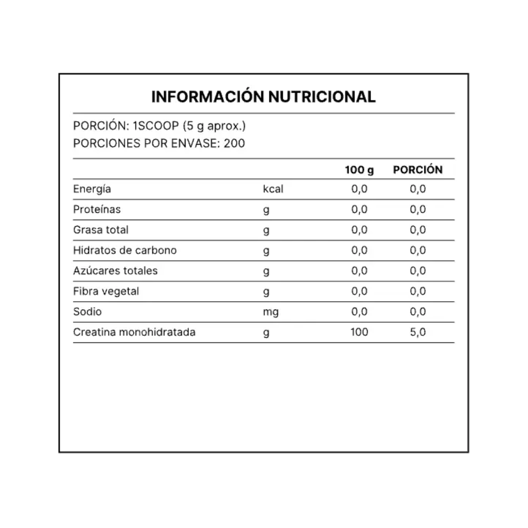 Creatina Monohidratada Micronizada FNL