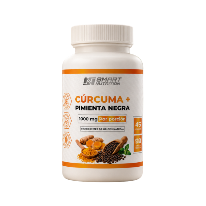 Cúrcuma con Pimienta Negra Smart Nutrition — para qué sirve y cómo tomarla