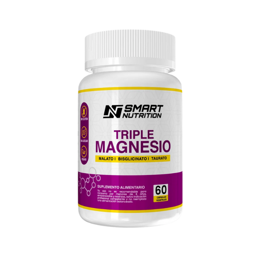Triple Magnesio Smart Nutrition — el mineral que el 70% de los chilenos consume en déficit