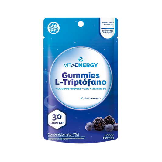 VitaEnergy Gummies L-Triptófano — qué dice la ciencia sobre este aminoácido esencial y el sueño