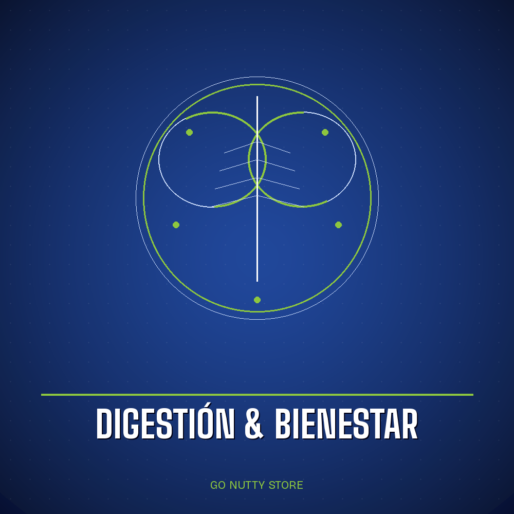 Colección Digestión y Bienestar Go Nutty — probióticos y cúrcuma para tu bienestar diario