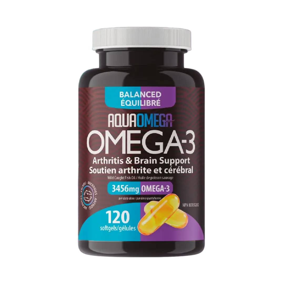 AquaOmega Omega-3 Balanced – EPA y DHA 1:1