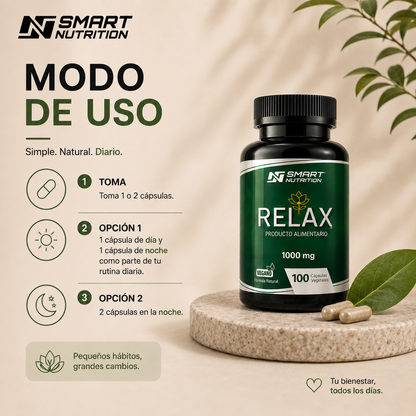Modo de uso de Ashwagandha: 2 cápsulas al día