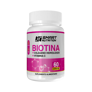 Colágeno, Biotina y Vitamina C Smart Nutrition