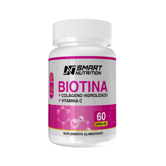 Colágeno, Biotina y Vitamina C Smart Nutrition