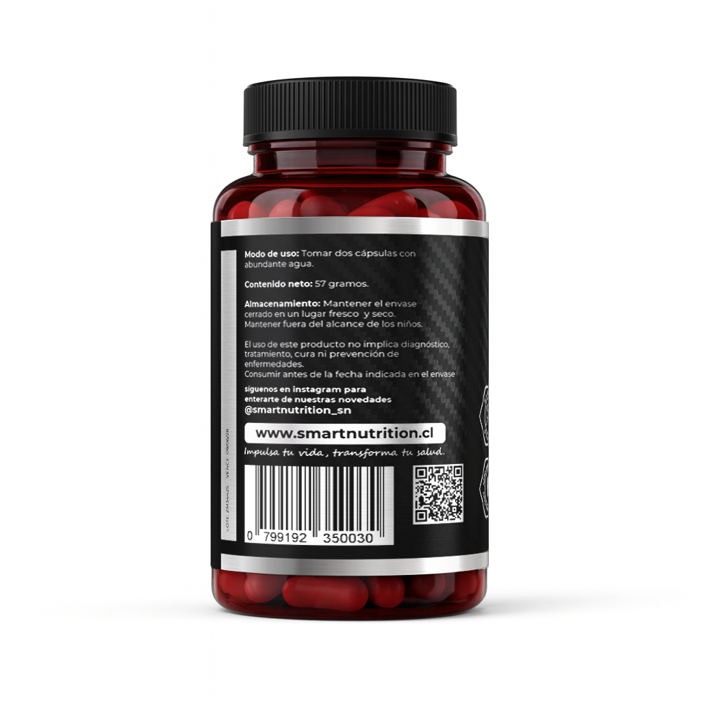 ZMA Advance Smart Nutrition — vista lateral