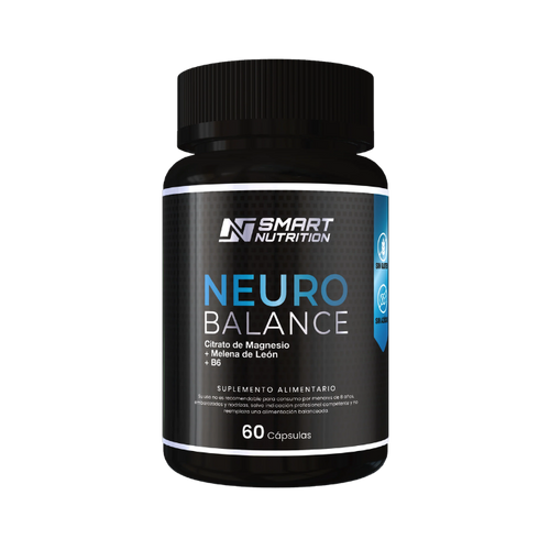 Neuro Balance Smart Nutrition – Magnesio, Melena de León y B6