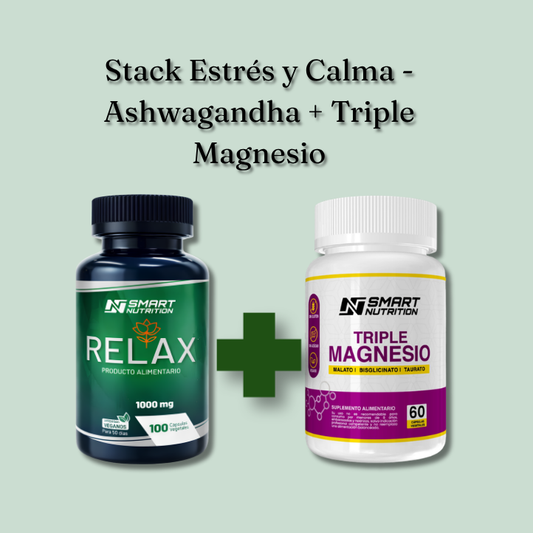 Pack Estrés y Calma Go Nutty — Ashwagandha y Triple Magnesio