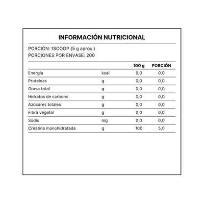 Creatina Monohidratada Micronizada FNL
