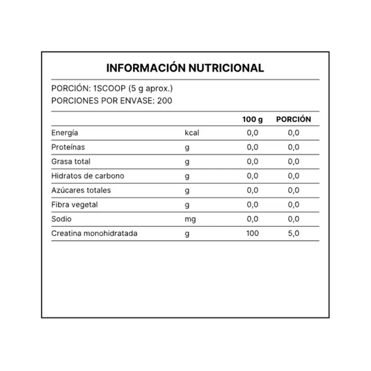 Creatina Monohidratada Micronizada FNL
