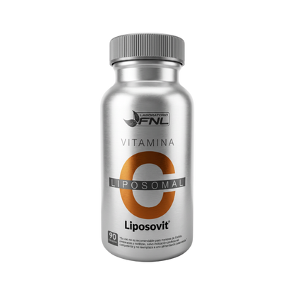 Vitamina C 1000 mg Liposomal FNL — envase Liposovit®, 90 cápsulas