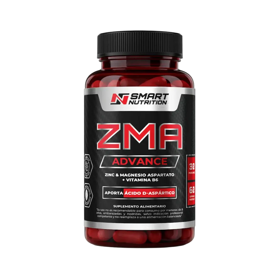 ZMA Advance Smart Nutrition – Zinc, Magnesio y Vitamina B6