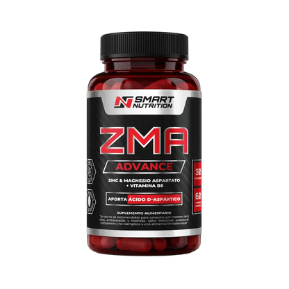 ZMA Advance Smart Nutrition – Zinc, Magnesio y Vitamina B6
